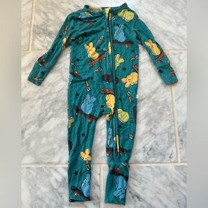 Posh Peanut Convertible Bunny Pajamas